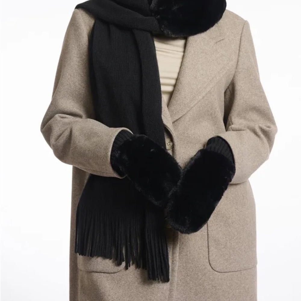 RINO & PELLE Oxo Mittens - Black